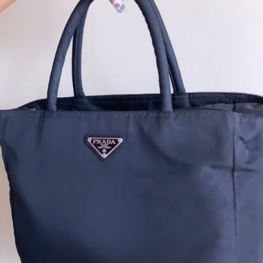 Prada nylon tote